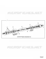 DRIVE TRAIN, FRONT HALF SHAFT (TO 12/1/2018)