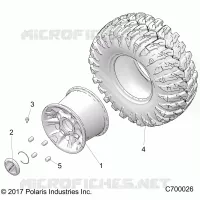 WHEELS, REAR (TO 7/13/2020)
