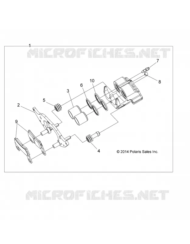 BARKE CALIPER FRONT