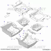 FLOOR PANELS REAR