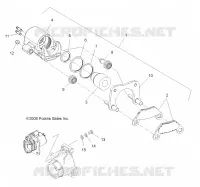 REAR BRAKE CALIPER