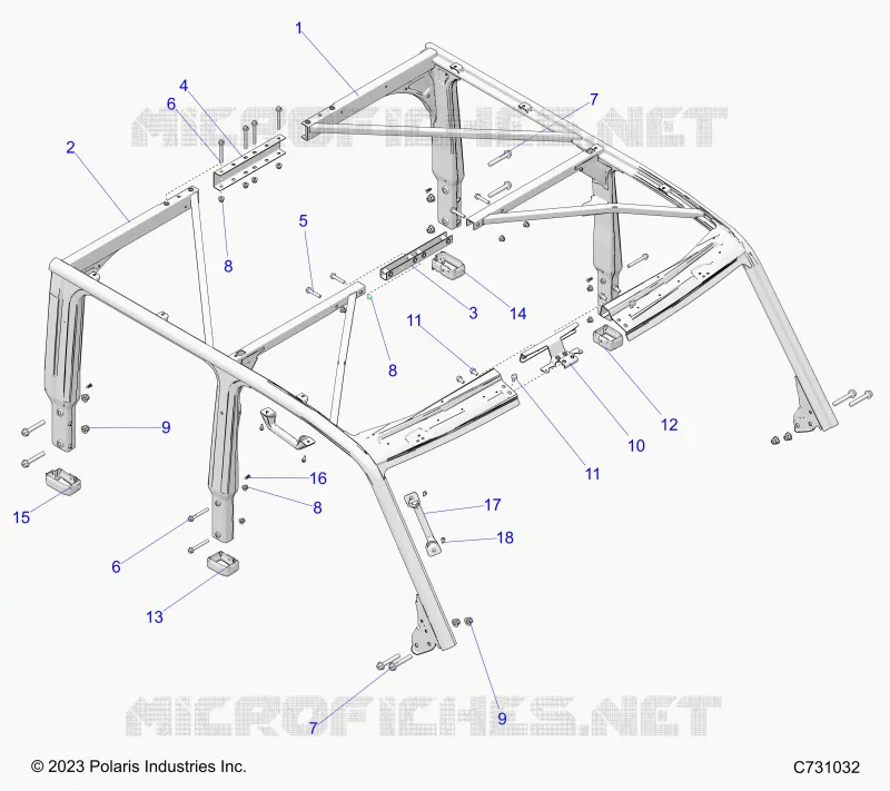 CHASSIS, CAB FRAME