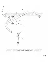 SUSPENSION, STABILIZER BAR REAR