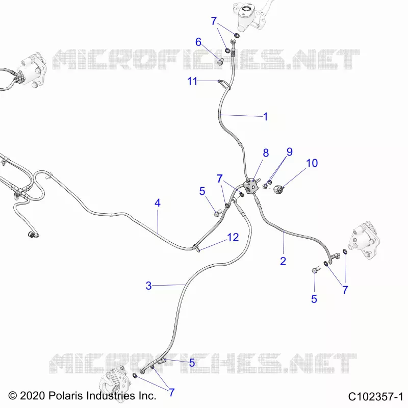 BRAKE LINES, FRONT