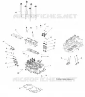 ENGINE, CYLINDER HEAD, CAM AND VALVES