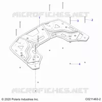 REAR BODYWORK RACK, UTILITY
