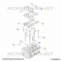 ENGINE, CYLINDER HEAD