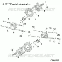 SUSPENSION, REAR CARRIER