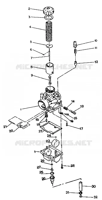 CARBURETOR-EC50PL-06 WIDETRAK (4919301930036A)