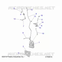 FUEL SYSTEM, TANK, EVAP -R23T6A99B1 T6E99BD/BM/B9 (C700914)
