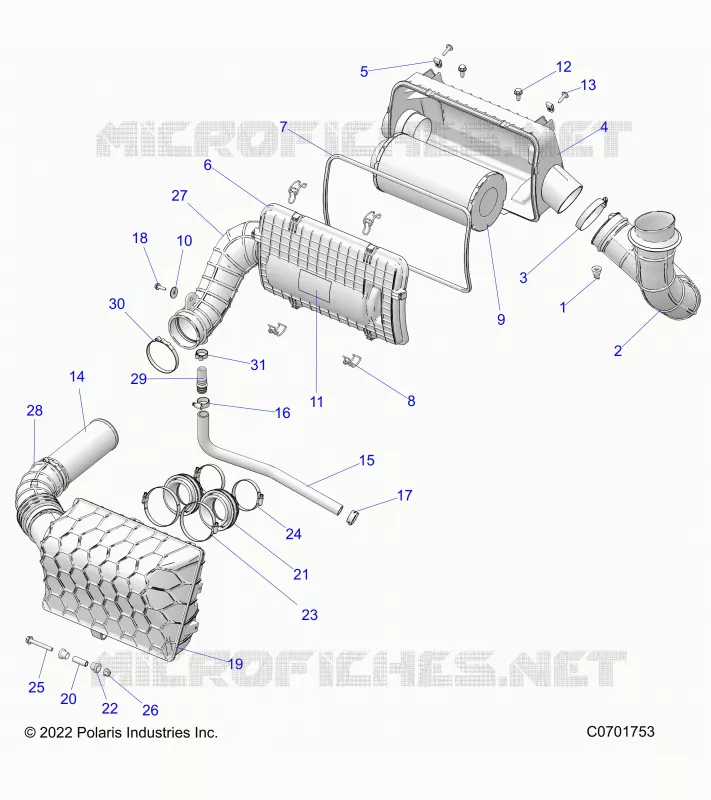 ENGINE, AIR INTAKE SYSTEM