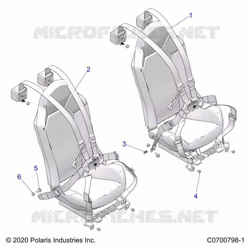 SEAT BELT MOUNTING
