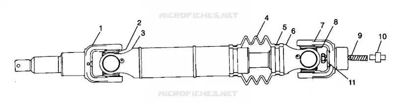 REAR DRIVE SHAFT
