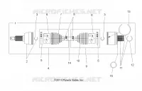 DRIVE TRAIN, DRIVE SHAFT, REAR