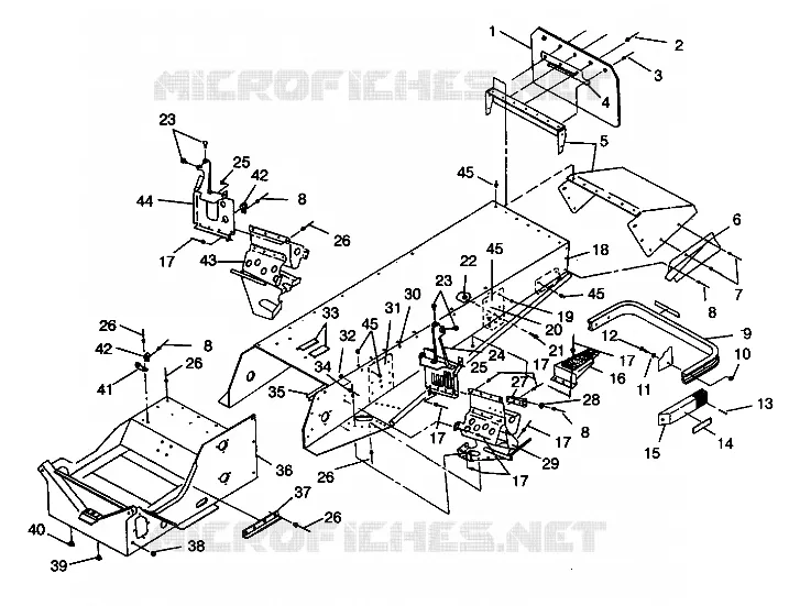 TUNNEL ASSEMBLY CLASSIC 0942865 AND CLASSIC TOURING 0942875 (4924962496001A)