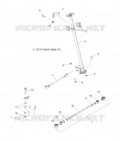 STEERING, STEERING POST 