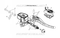CONTROLS-RH MASTER CYLINDER/BRAKE LINE