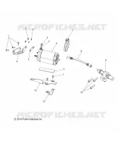 ENGINE, STARTER MOTOR