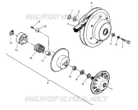 DRIVEN CLUTCH ASSEMBLY SPORTSMAN 4X4 W948040 (4926842684C002)