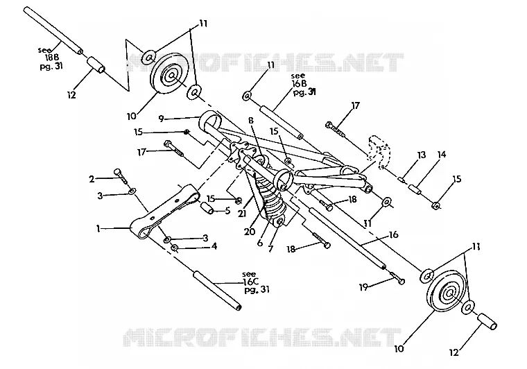 FRONT TORQUE ARM  500 AND 500 CLASSIC (4921252125033A)