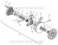 DRIVE CLUTCH ASSEMBLY 440 0942760 AND 440 SKS 0942560 (4925072507025A)
