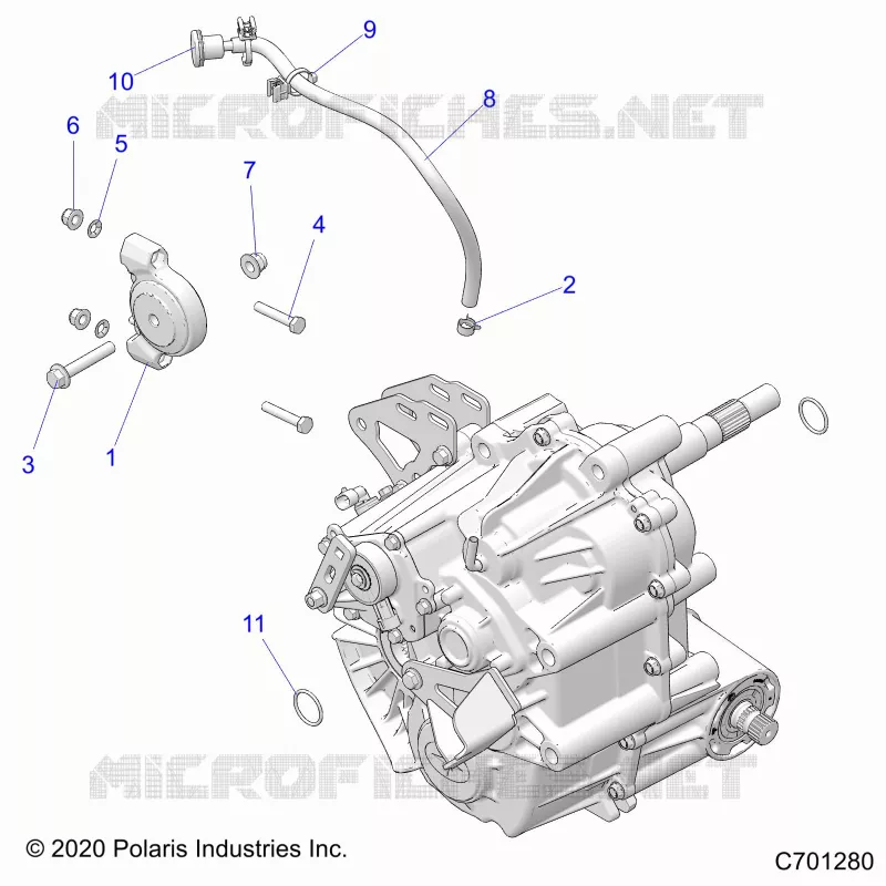 DRIVE TRAIN, MAIN GEARCASE MOUNTING