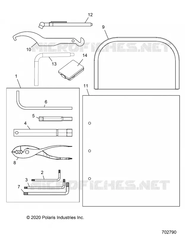 REFERENCES, TOOL KIT AND OWNERS MANUALS