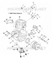 ENGINE, MOUNTING