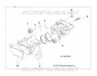 BARKE CALIPER, FRONT