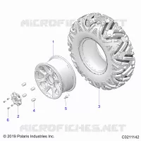 WHEELS, FRONT
