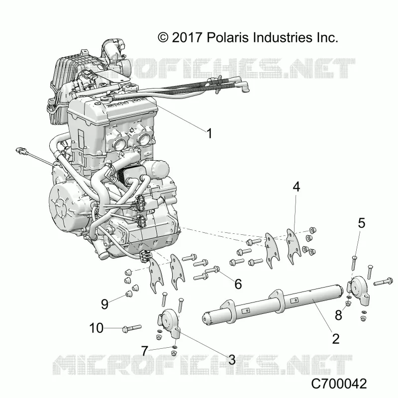 ENGINE, MOUNTING