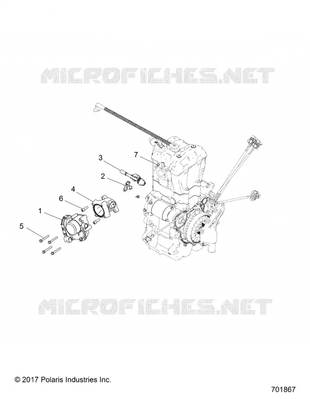 THROTTLE BODY AND FUEL RAIL