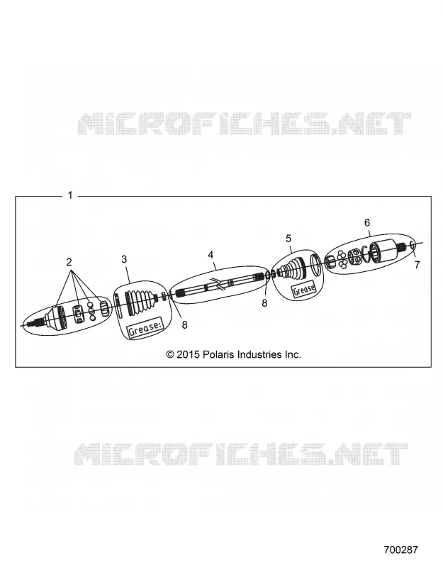 DRIVE TRAIN, FRONT HALF SHAFT (FROM 12/1/2018)