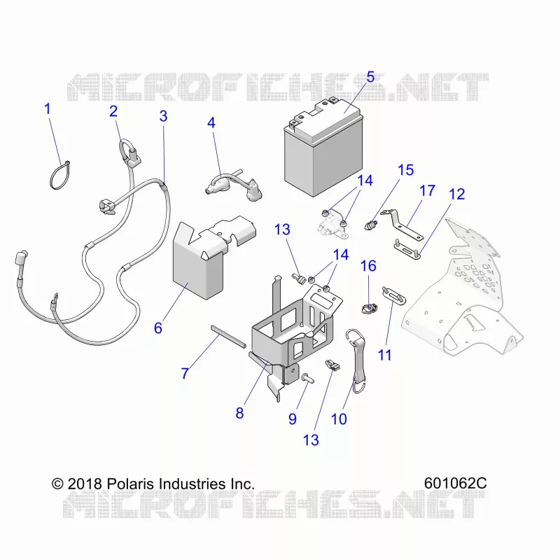 BATTERY/BOX AND CABLES
