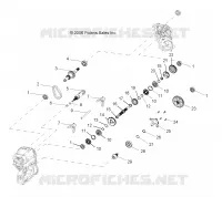DRIVE TRAIN, MAIN GEARCASE INTERNALS