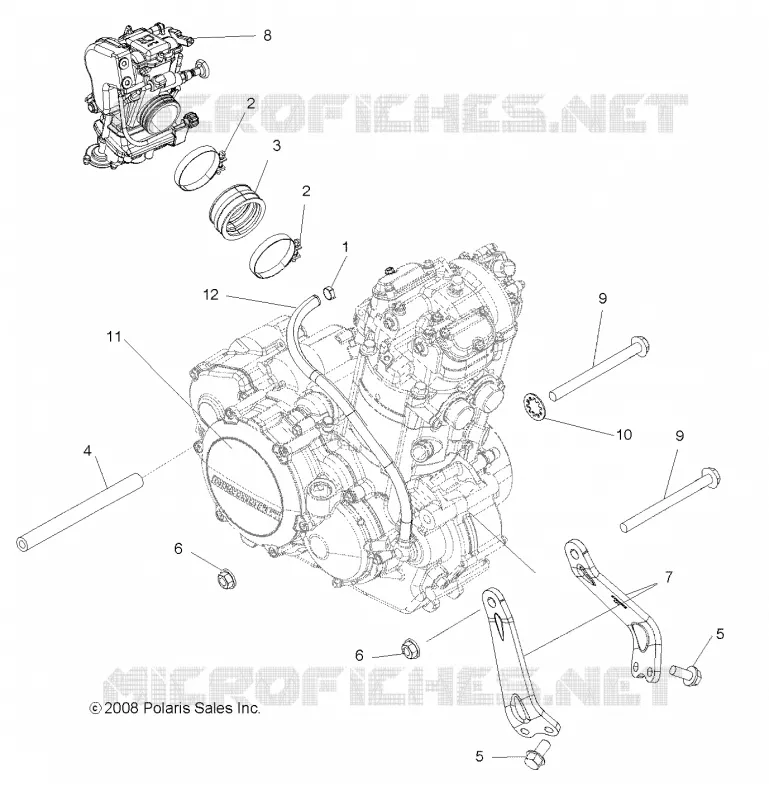 ENGINE, MOUNTING