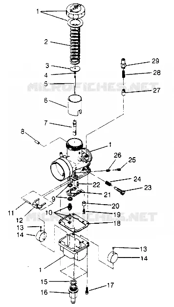 CARBURETOR CLASSIC 0952865 (4929072907C011)
