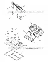 THROTTLE BODY AND VALVE COVER