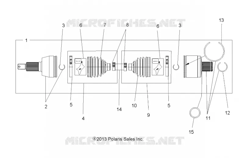 DRIVE TRAIN, DRIVE SHAFT, REAR