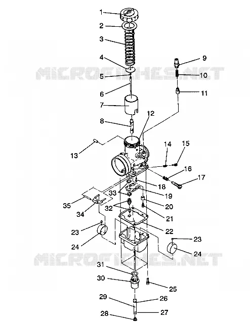 CARBURETOR STORM/0932770 AND STORM SKS/0932570 (4923032303032A)