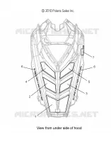 BODY, HOOD FOAM/FIBER