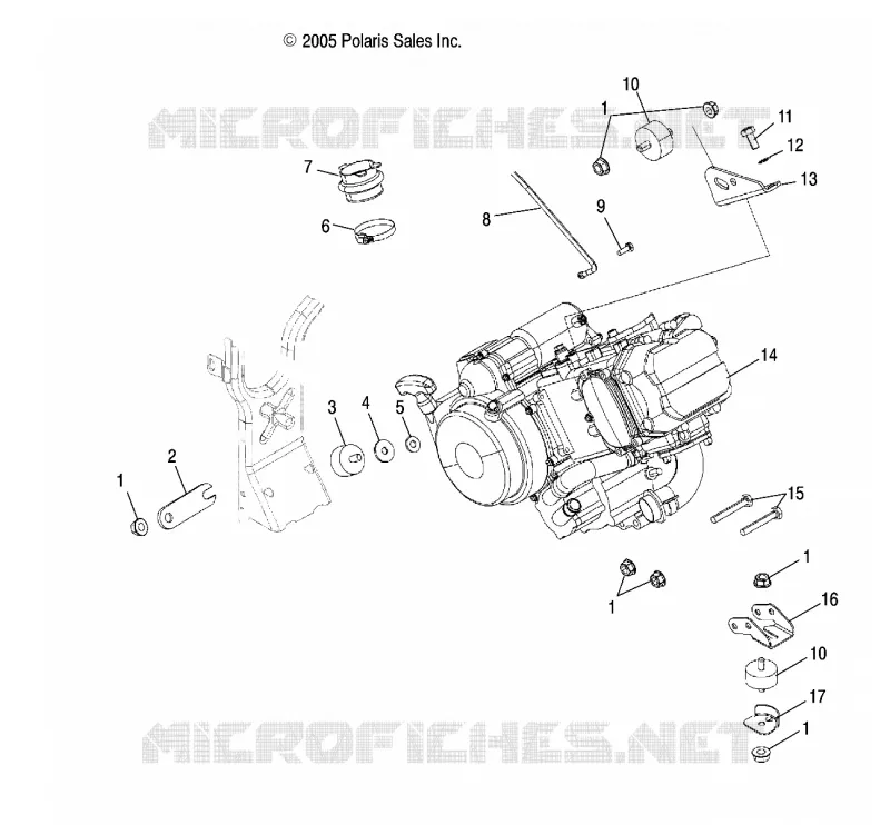 ENGINE MOUNTING