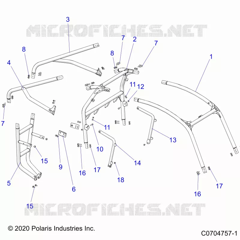 CHASSIS, CAB FRAME