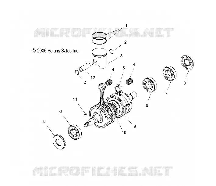 PISTON   CRANKSHAFT