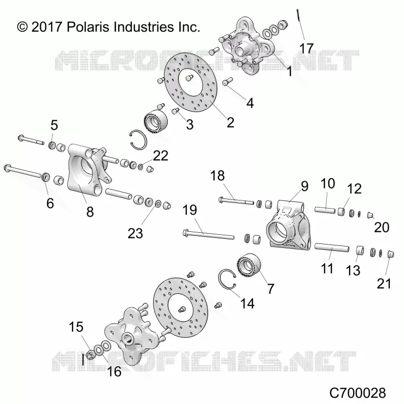 SUSPENSION, REAR CARRIER