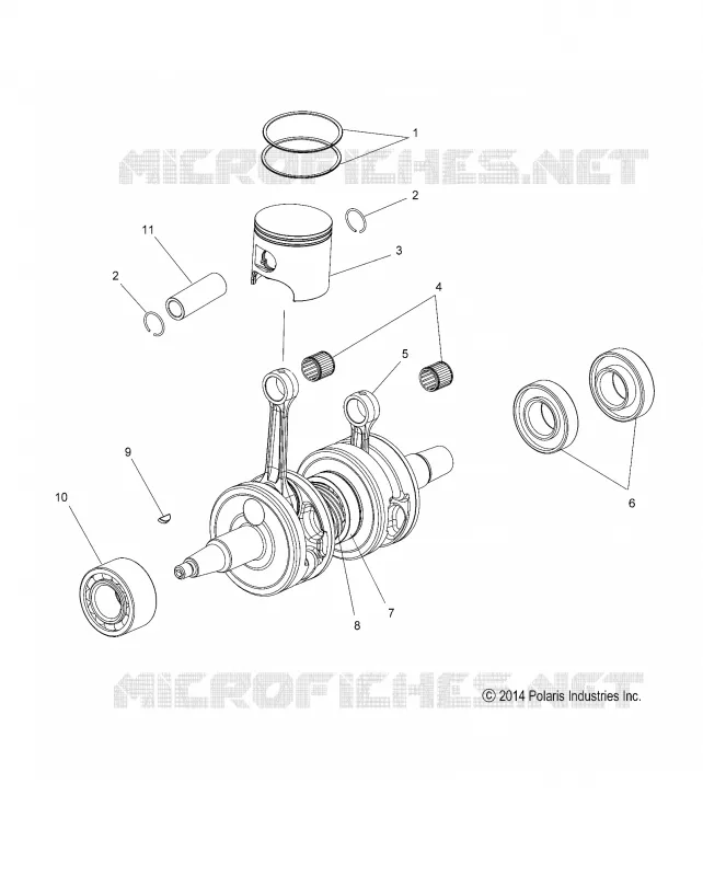 ENGINE, PISTON   CRANKSHAFT