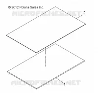 BODY, BATTERY TRAY REAR LEFT