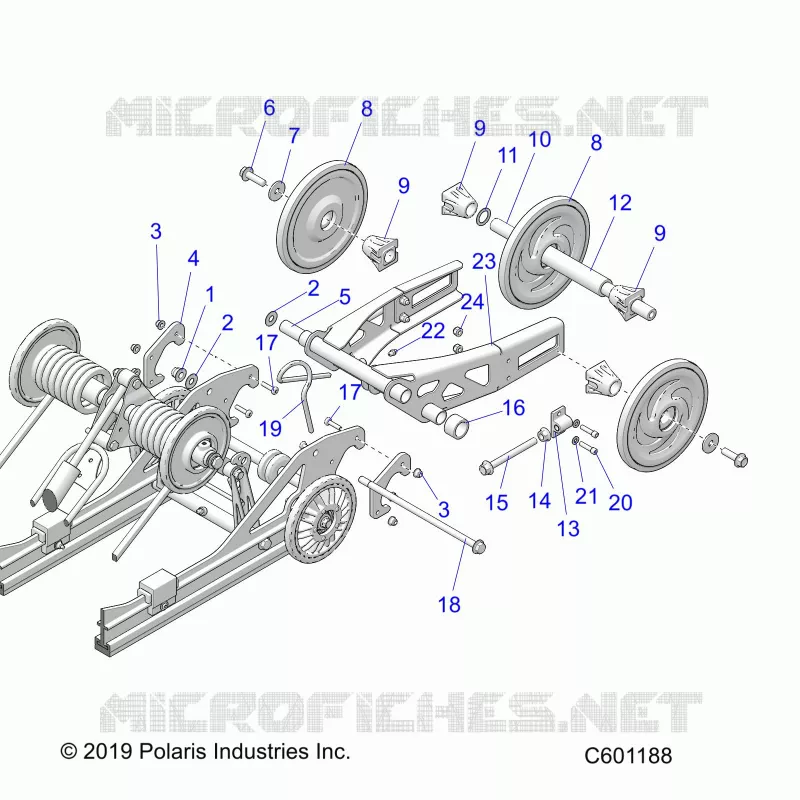 REAR SUSPENSION, ARTICULATING