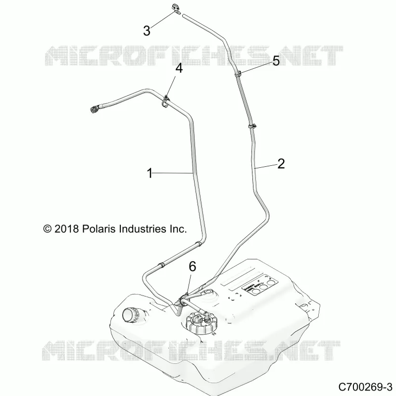 BODY, FUEL LINES