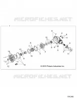 DRIVE TRAIN, FRONT GEARCASE INTERNALS (IF BUILT AFTER 8/29/16)